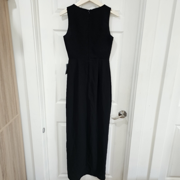 Amanda Uprichard Puzzle Side Slit Gown - Picture 3 of 7